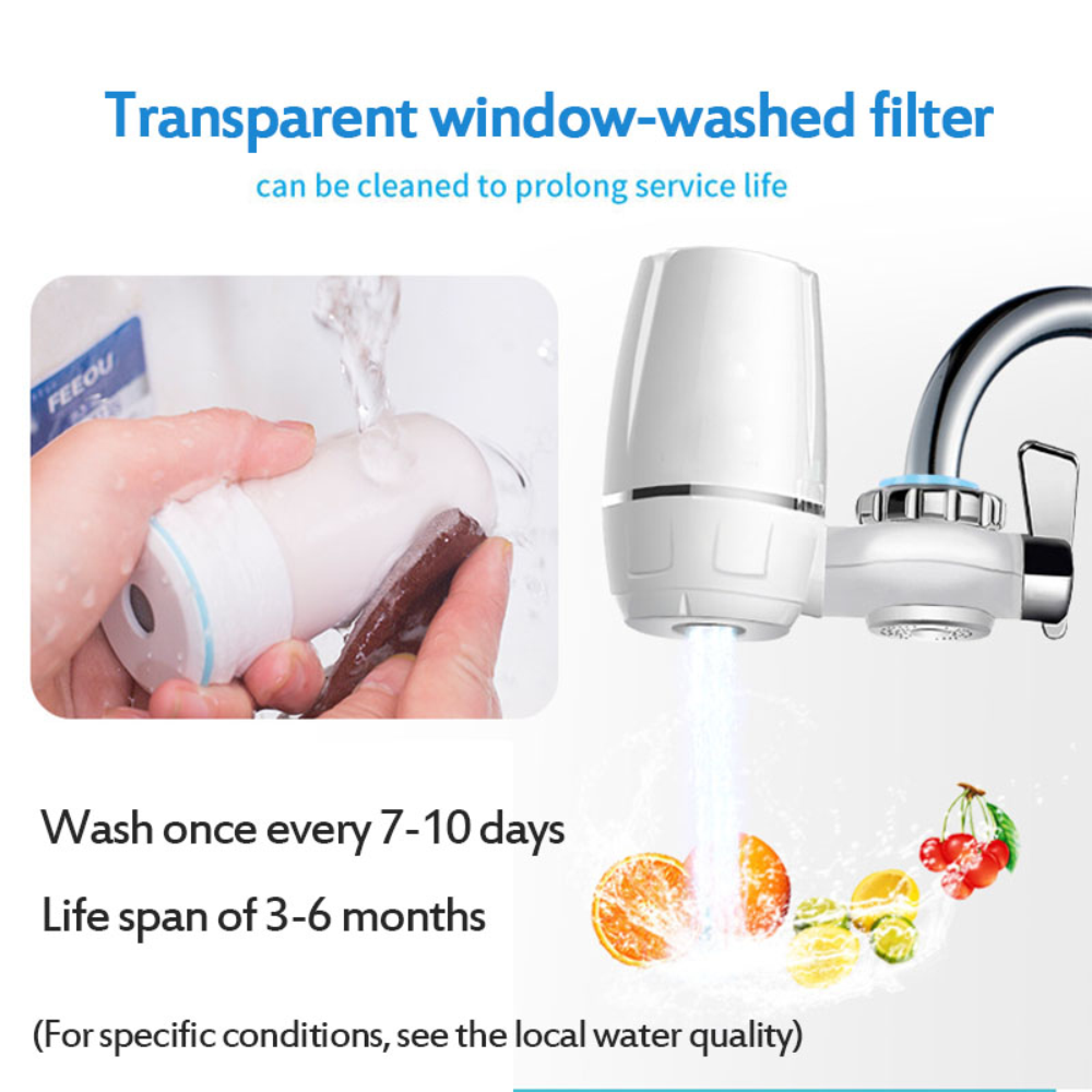 Filtro Purificador Para Agua De Llave Grifo Mas Repuesto