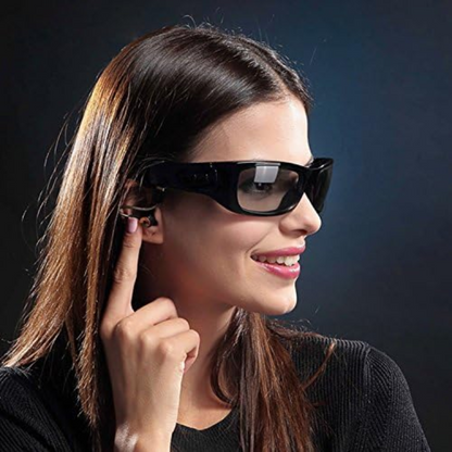 Camara Espía Gafas Espía 4k Video Audio Fotos Soporta 128gb
