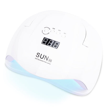 Lampara Led Uv De Uñas Profesional Secado Rápido 54 Watts