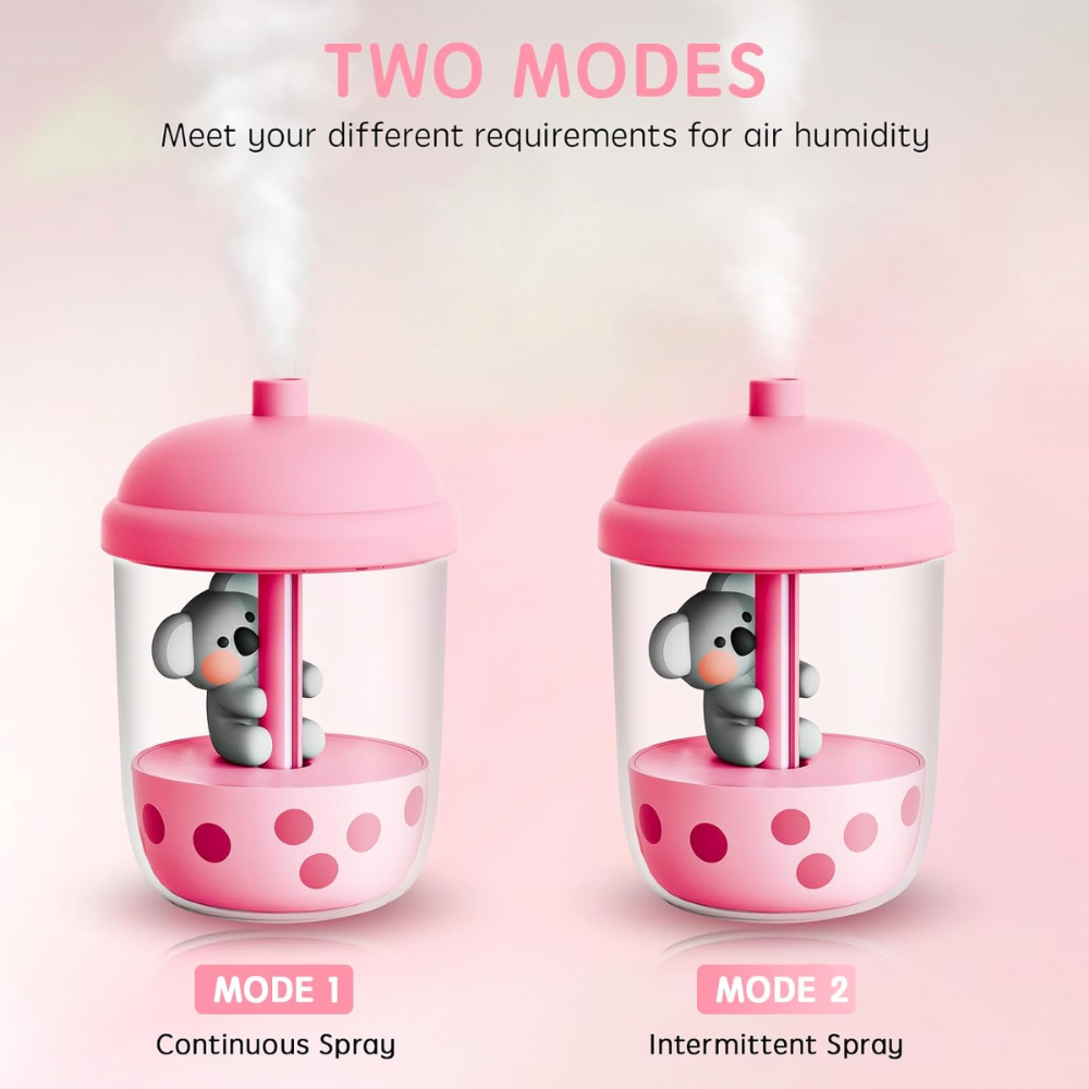 Difusor De Aromas Humidificador Koala Milk Tea