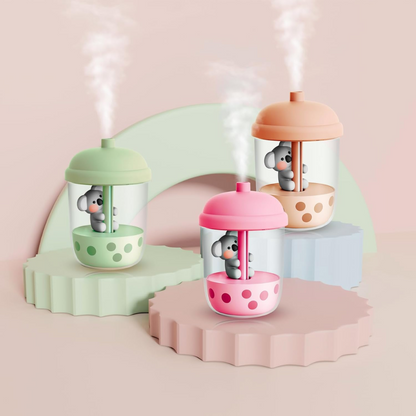 Difusor De Aromas Humidificador Koala Milk Tea