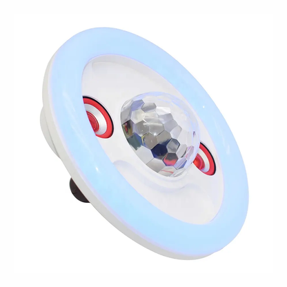 🔊Lampara Rgb Musical Bluetooth Doble Parlante 36w💡
