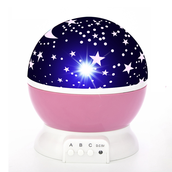 Lampara Estrellas Luna Proyector De Figuras Led Rgb