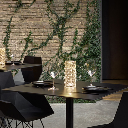 Lampara De Mesa Touch Tactil Control Remoto Rose Diamond