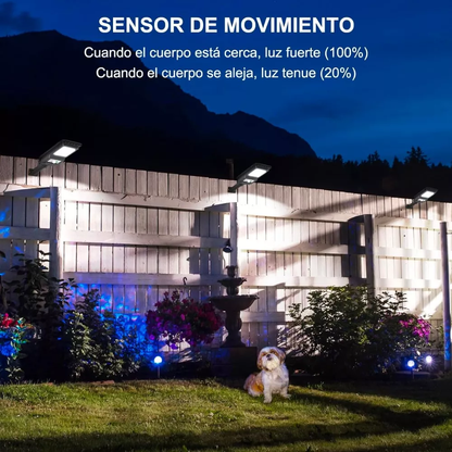 Panel Reflector Solar 300w Con Sensor De Movimiento Cl115