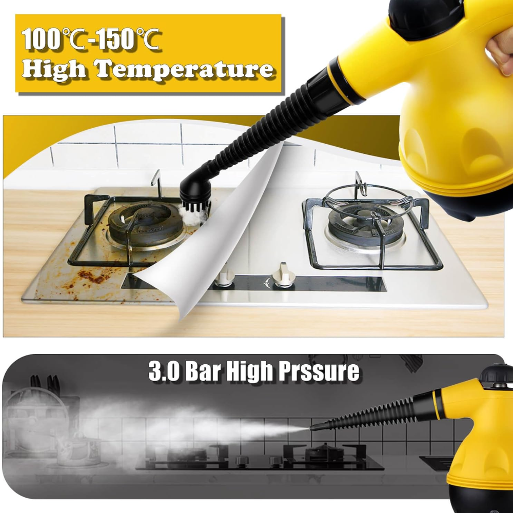Limpiador A Vapor Multifuncional Steam Cleaner 1000w Df-a001