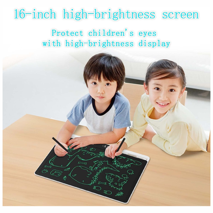 Tabla De Dibujo Magic Pad Neón De 16 Pulgadas Doble Lápiz