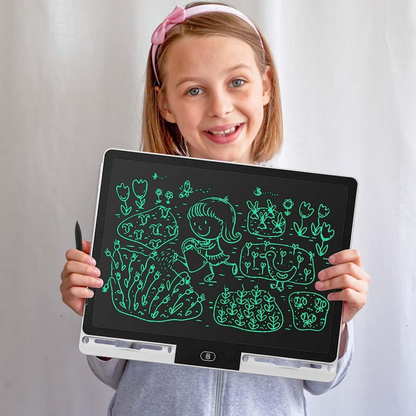 Tabla De Dibujo Magic Pad Neón De 16 Pulgadas Doble Lápiz