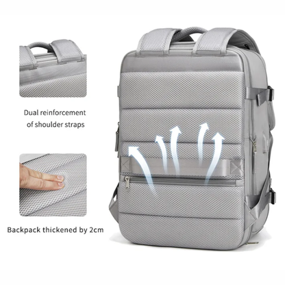 Maleta De Mano Amazon Para Cabina Viajera + Organizador 6pcs