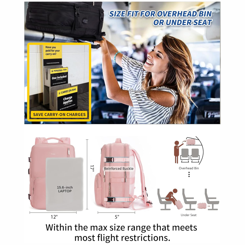 Maleta De Mano Viajera De Cabina Amazon Bolsillo Para Zapato