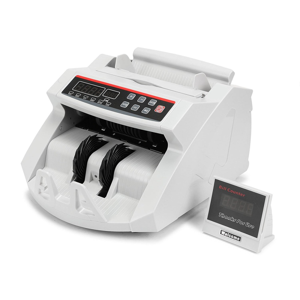 Maquina Contadora De Billetes Id Billetes Falsos Billcounter