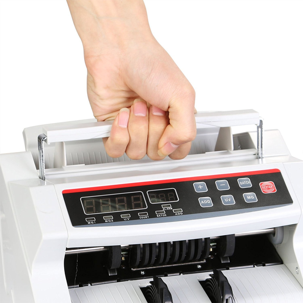 Maquina Contadora De Billetes Id Billetes Falsos Billcounter