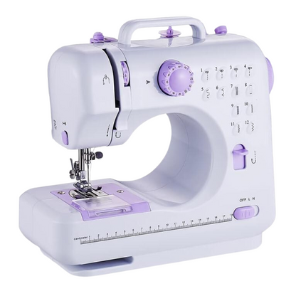 🧵Máquina De Coser Portátil Con Pedal Eléctrica 12 Puntos🧵