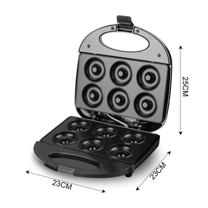 Maquina Para Hacer Mini Donas 6 Puestos 1000w Antiadherente