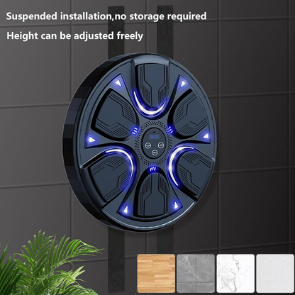 Maquina De Boxeo De Pared Bluetooth Con Pantalla Led 6 Pad