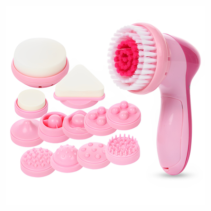 Masajeador Exfoliante Facial Multifunción 12 En 1