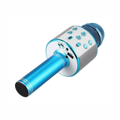 Microfono Karaoke Bluetooth Efectos De Voz Ws858