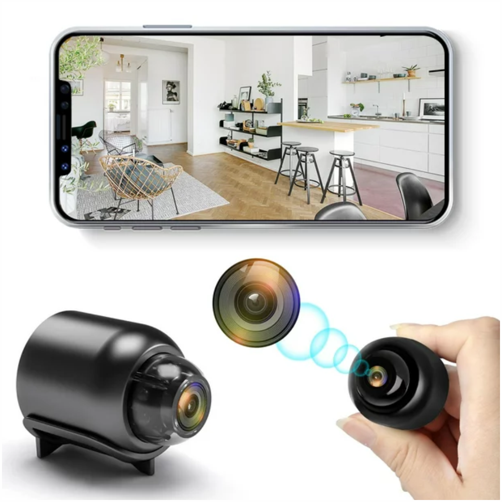 Mini Cámara De Seguridad Espía Full Hd 1080 Sensor De Movimiento