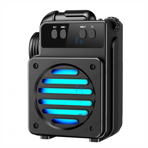 Mini Parlante Bluetooth Recargable Portátil Luces Led Gt1347