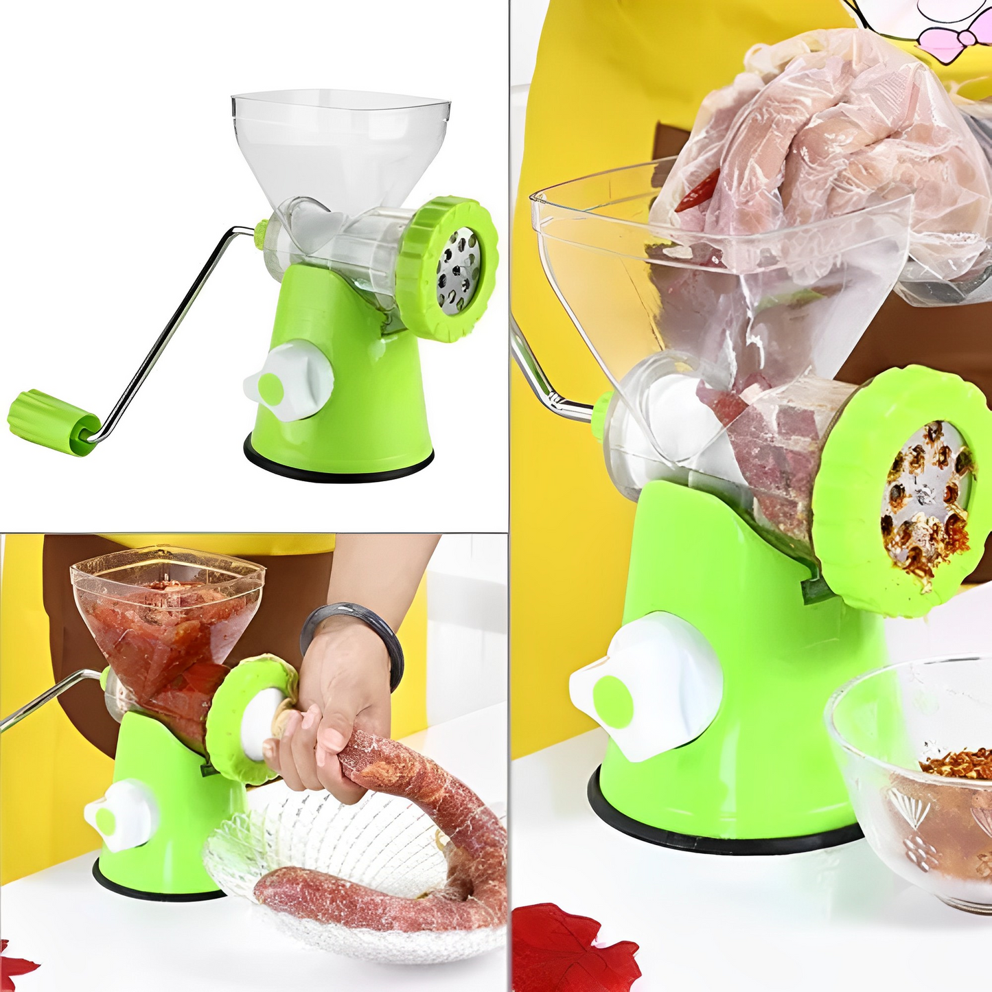 Molino Para Carne Manual Con Función Para Embutidos