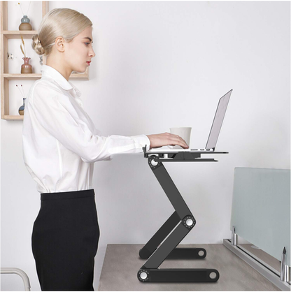 Mesa Multifuncional Ajustable Para Laptop Con Ventilador