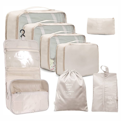 🧳✨Organizador De Ropa Para Viaje O Maleta Kit De 10 Unidades🌟🎒