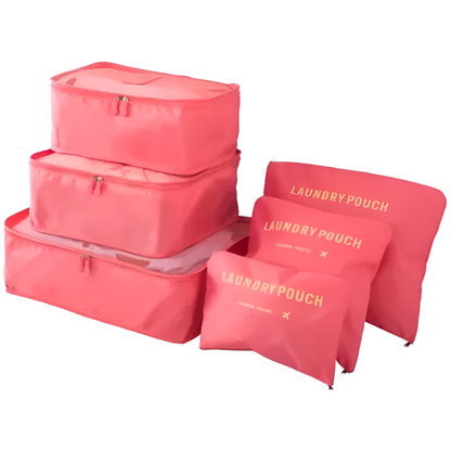 🧳✨Organizador De Ropa Para Maleta De Viaje X6 Piezas 🌟🚀