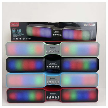 Parlante Bluetooth Barra Wireless Estéreo Radio Fm