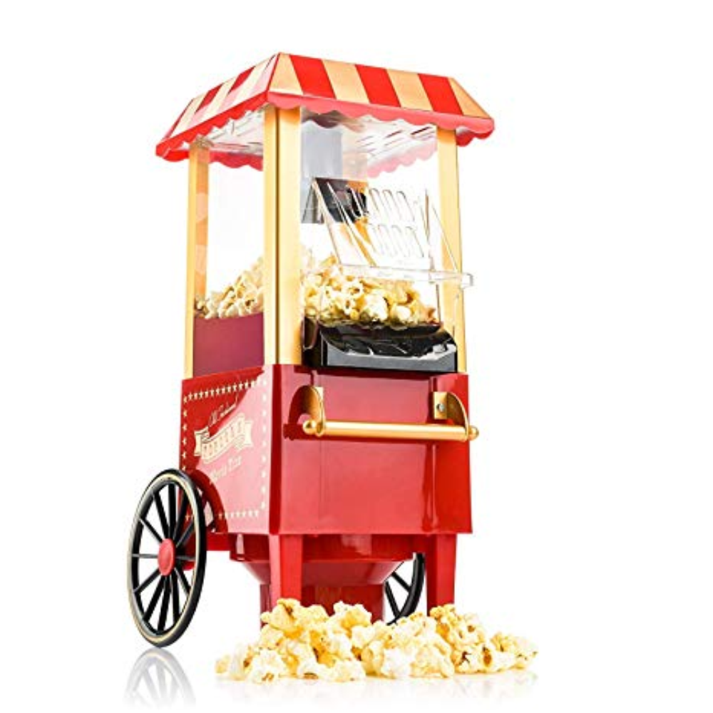 Maquina Crispetera Electrica Casera Sin Aceite Palomitas De Maiz