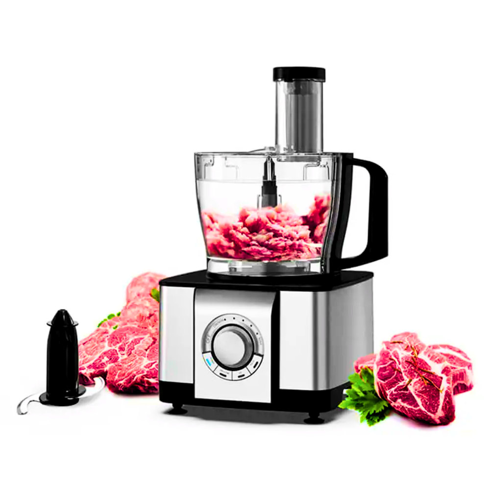 Procesador De Alimentos Semiindustrial Acero Inoxidable 650w