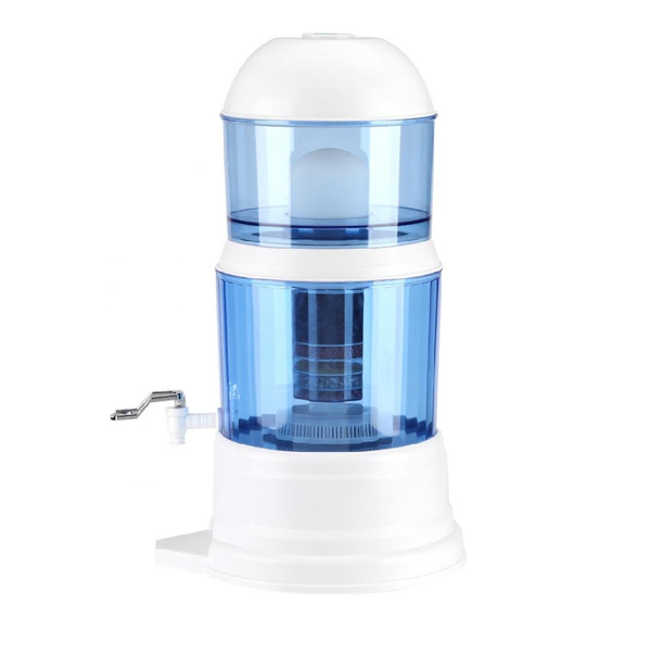 Purificador De Agua, Grifo Metálico 14 Litros