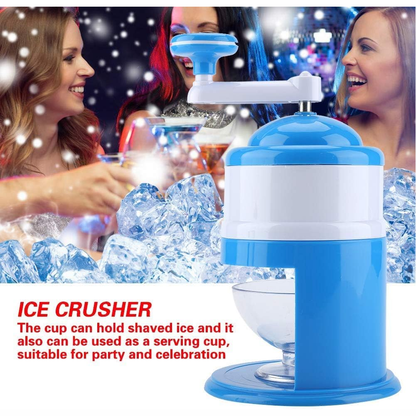 Máquina Raspador De Hielo Con Palanca Manual Portátil