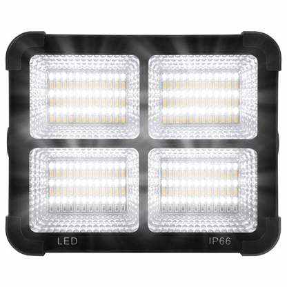 Reflector Solar Portatil 4 Modos De Luz Led 120w Power Bank
