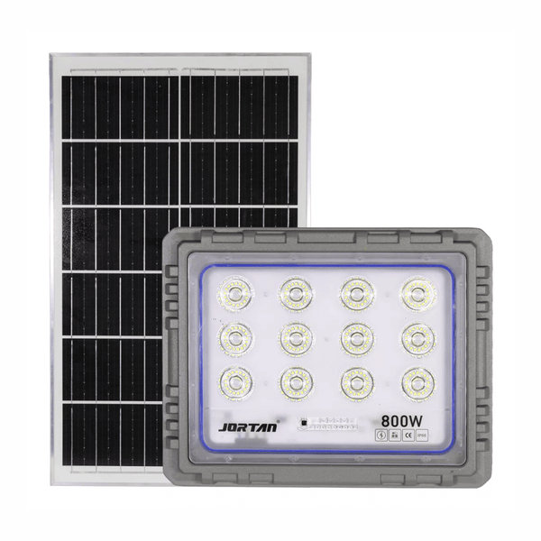 Panel Reflector Solar Jortan 800w Iluminación Led Impermeabl