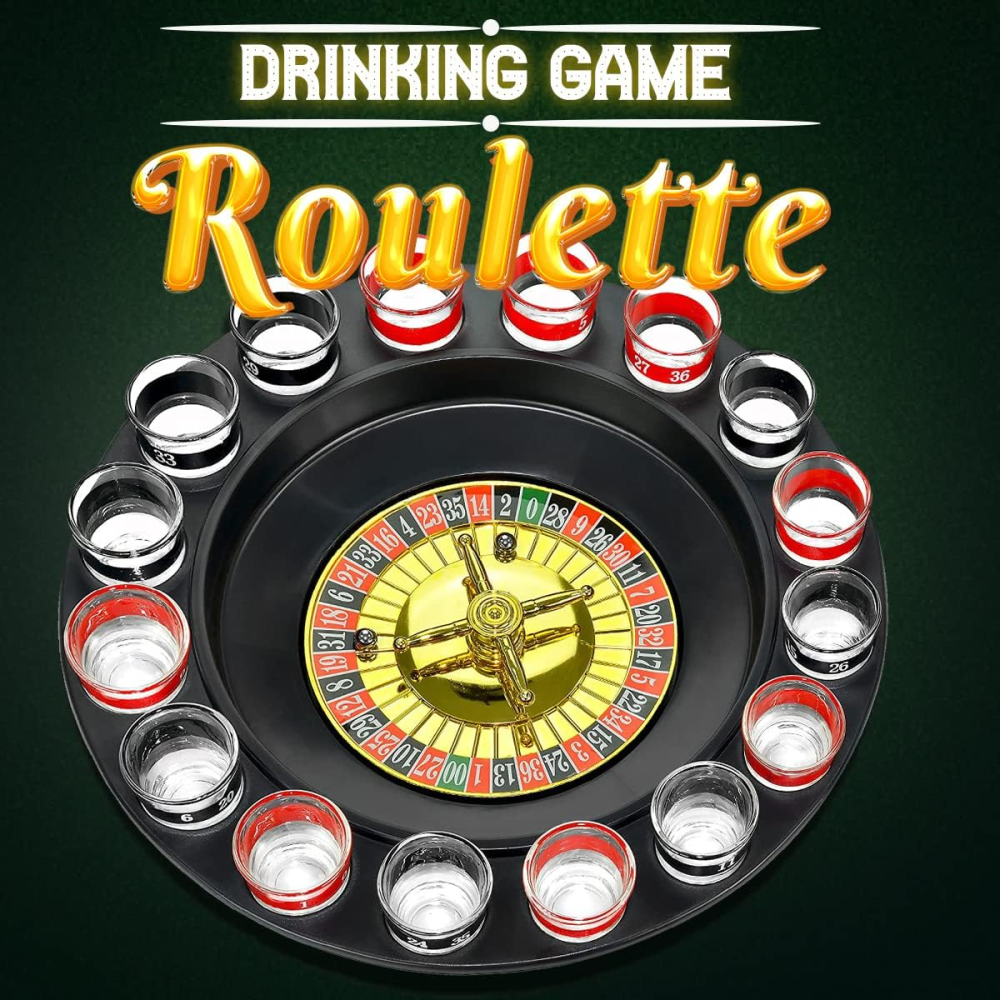 Ruleta Juego De Shots 16 Copas Glass Drinking
