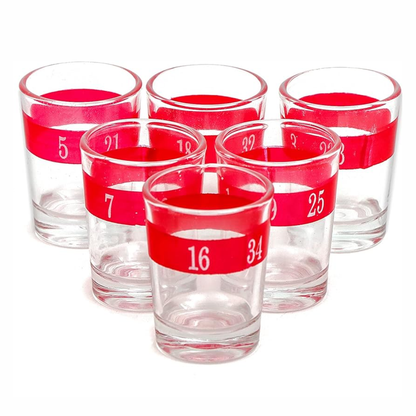 Ruleta Juego De Shots 16 Copas Glass Drinking