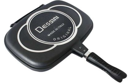 Sartén Doble Parrilla Dessini 36cm