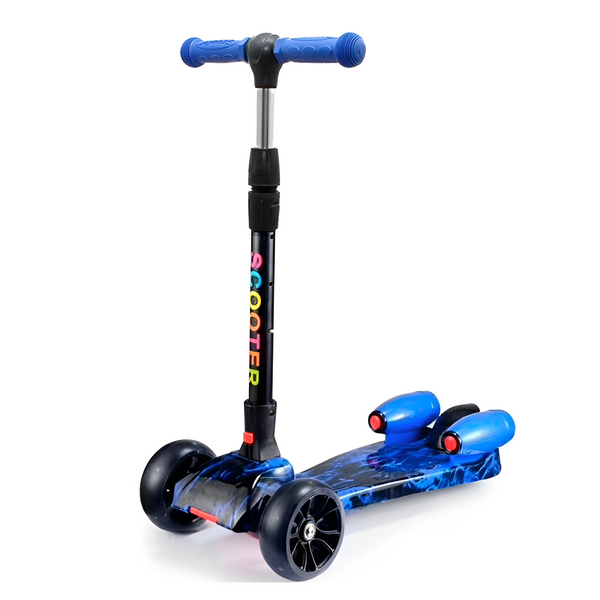 Patineta Scooter Con Humo Para Niños Bluetooth Luces Led
