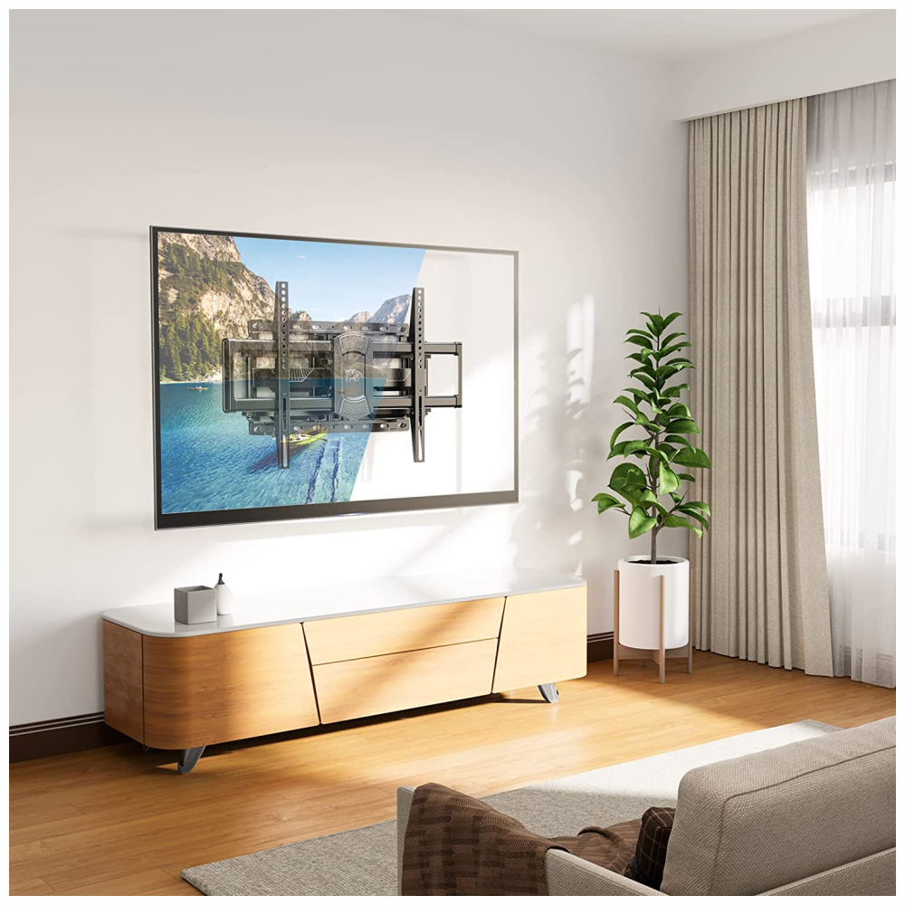 Soporte Para Tv De 20 A 65 Pulgadas Doble Brazo Escualizable