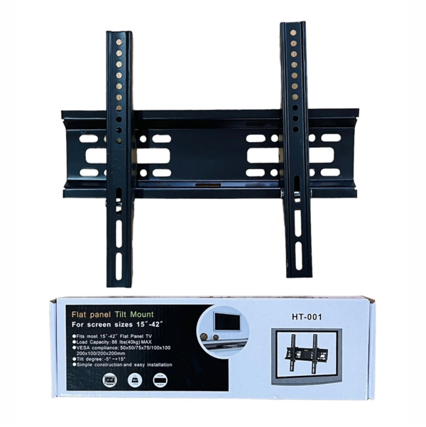 Soporte De Pared Fijo Con Inclinacion Para Tv 14 55 Pulgadas