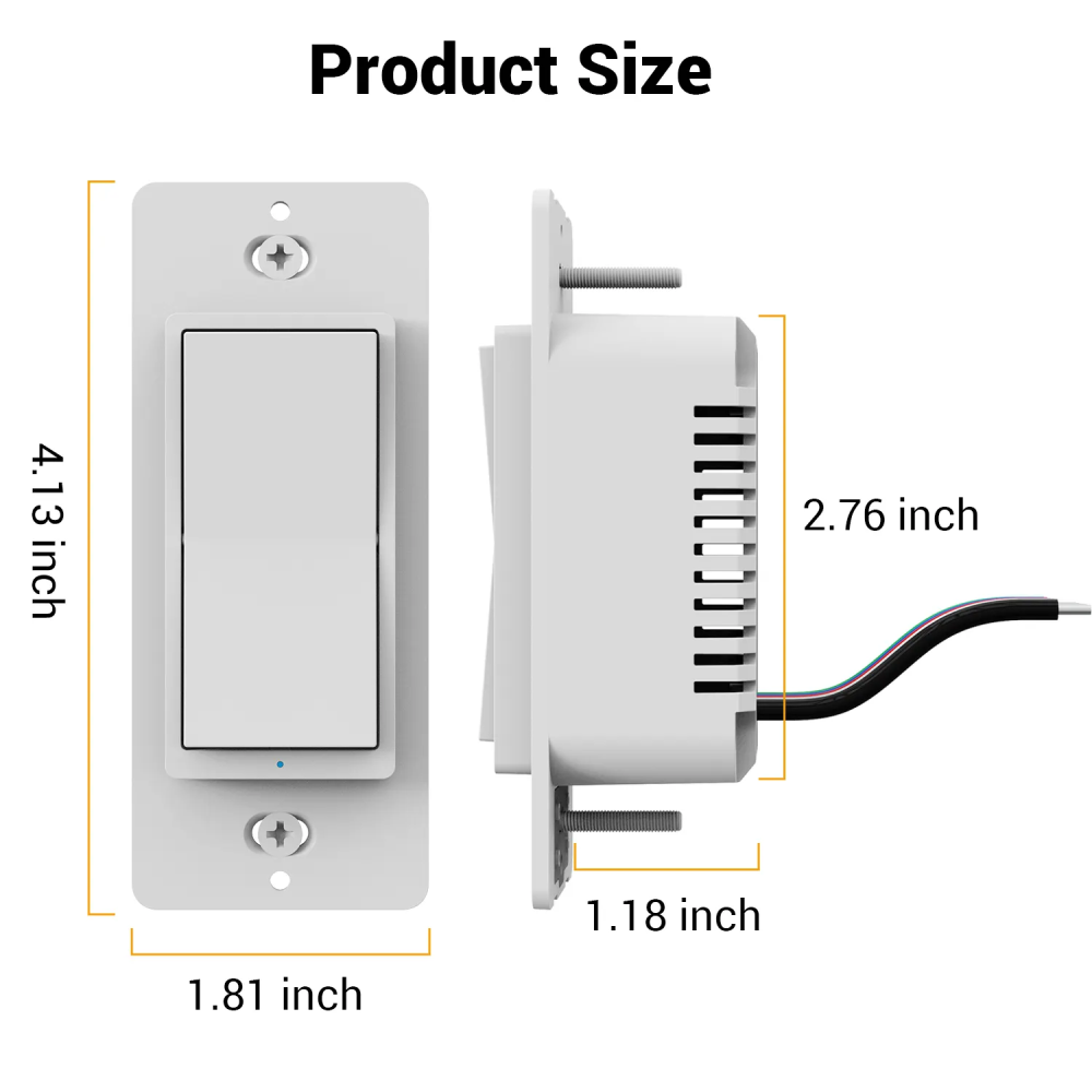 Interruptor Switch Inteligente Alexa Comando Por Voz S128