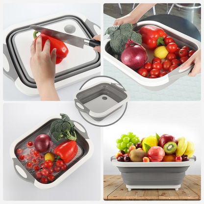 Tabla Para Picar Cortar Plegable Multifuncional