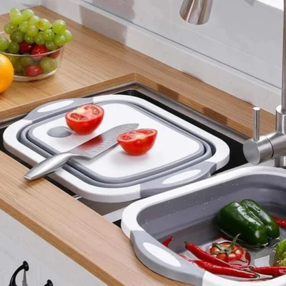 Tabla Para Picar Cortar Plegable Multifuncional