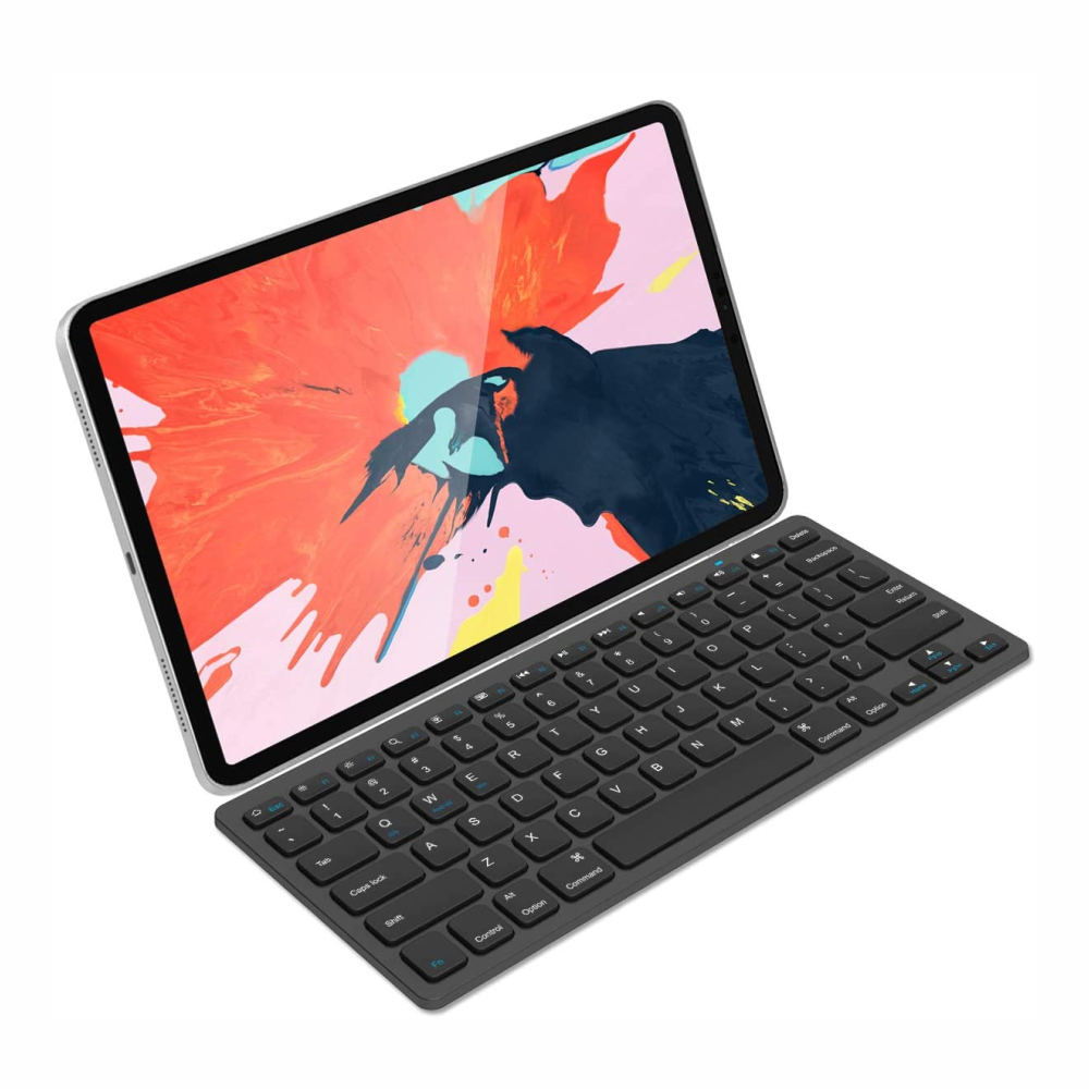 Teclado Bluetooth Wireless Keyboard Mac Pc Tablet Cel