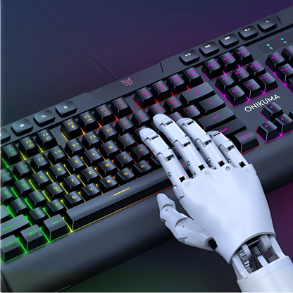 Combo Teclado Gaming Onikuma G21 Con Luces Led Original