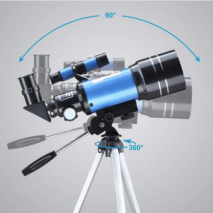 Telescopio Astronómico Monocular M70300 Accesorios Y Trípode
