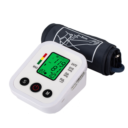 Tensiómetro Digital Brazo Presión Arter Función Voz + estuche