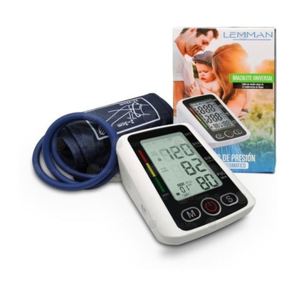 Tensiómetro Digital Brazo Presión Arteril Lemman + Estuche