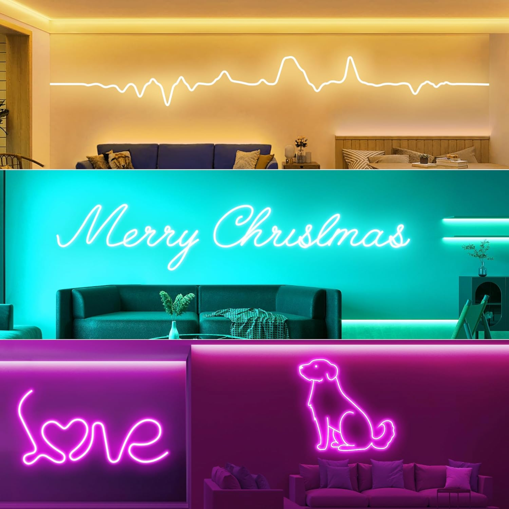 🌈Cinta Luz Neon Rgb Led Manguera 5 Metros Micrófono Rítmica🌈