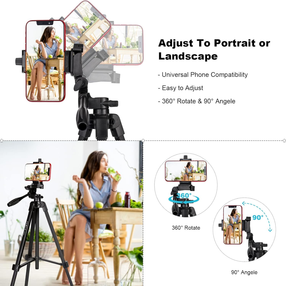 Tripode Para Celular Y Cámaras De Video Profesional T-3512a